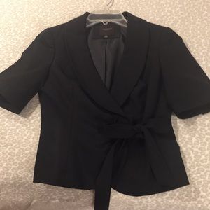 Limited Black suit jacket, short sleeve,m